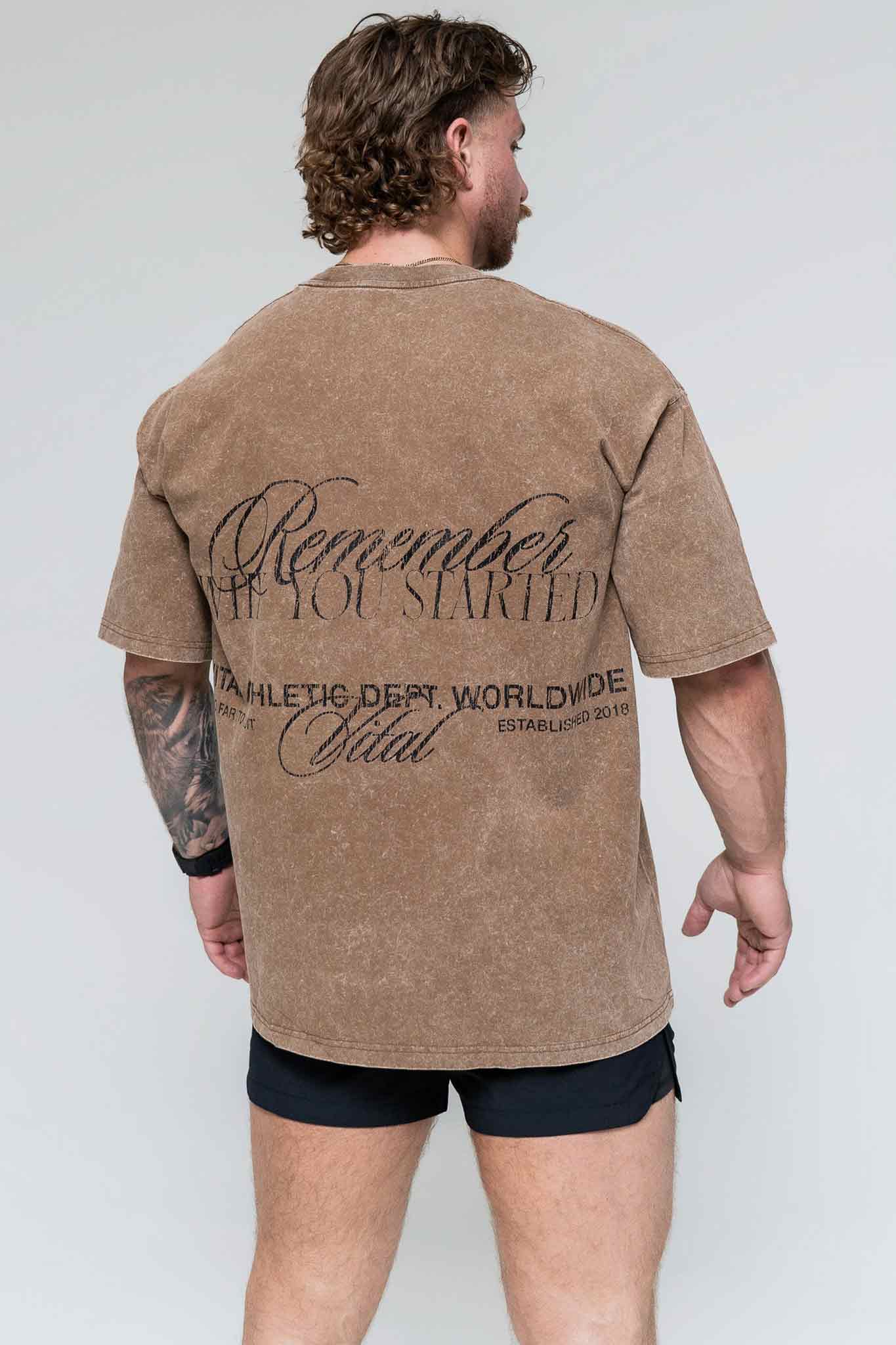 Supreme Oversized Pump Cover - Vintage RWYS Latte Acid T - VITAL APPAREL
