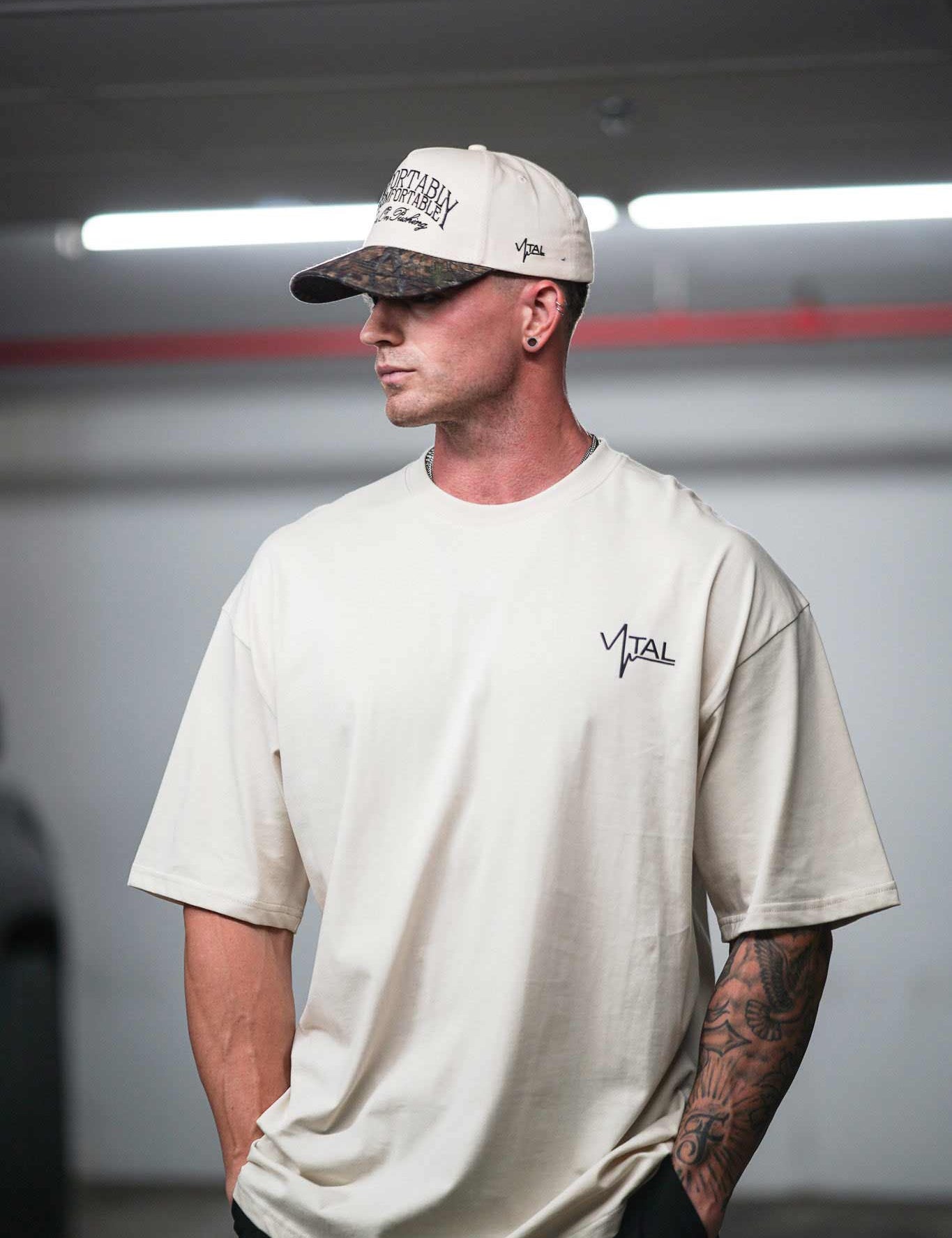 Cream Woodland Camo - VITAL APPAREL
