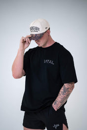 Supreme Oversized Pump Cover - Vital Lifting Club Black/Woodland Camo - VITAL APPAREL