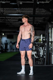 Tech Lined Performance Shorts 7" - Midnight/Black - VITAL APPAREL