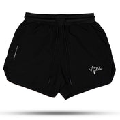 Tech Performance Shorts 5.5" - Black (Linerless) - VITAL APPAREL