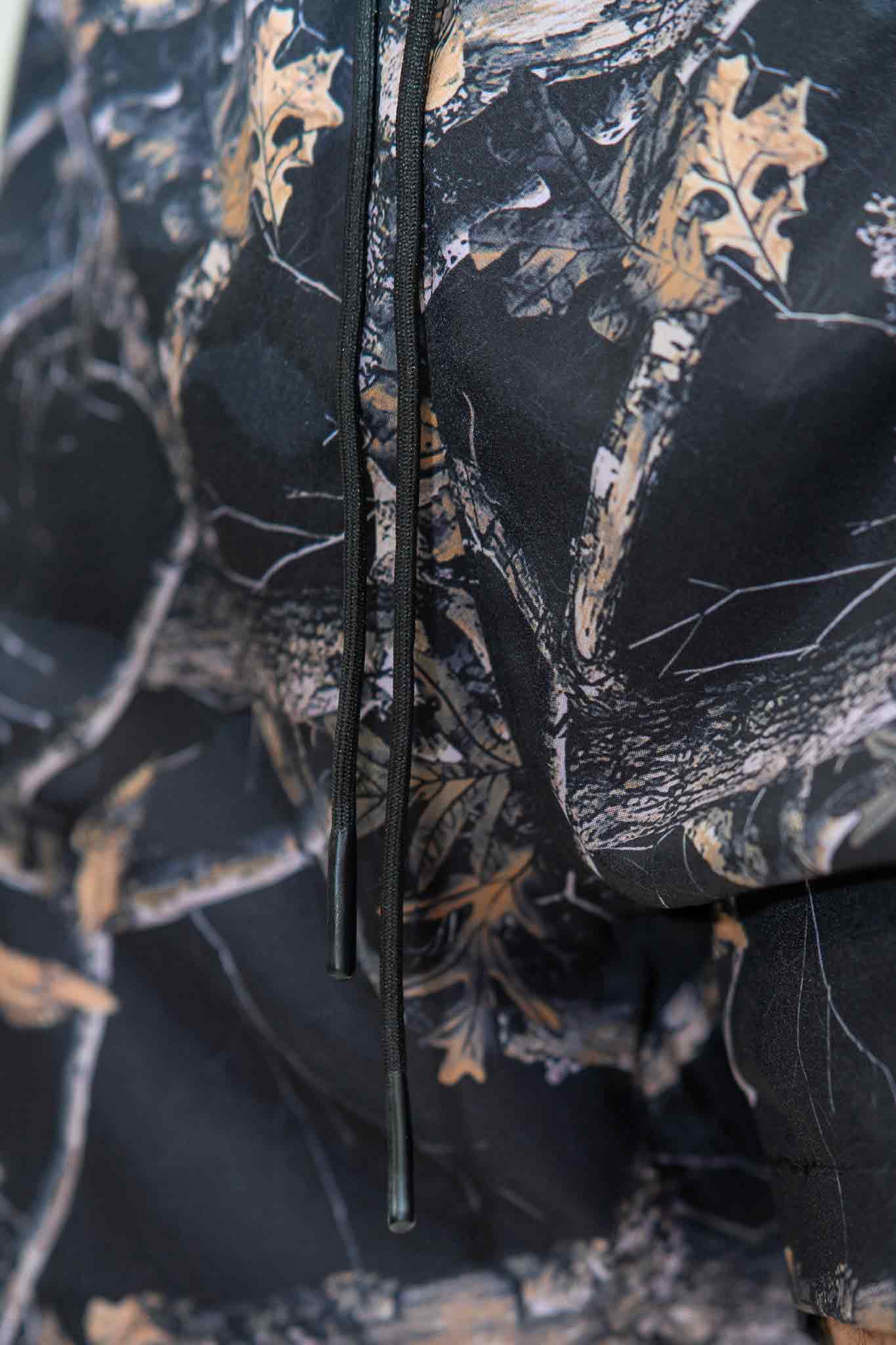 Tech Performance Shorts 5.5" - Black Woodland Camo (Linerless) - VITAL APPAREL