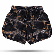 Tech Performance Shorts 5.5" - Black Woodland Camo (Linerless) - VITAL APPAREL