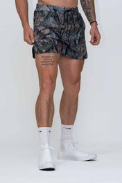Tech Performance Shorts 5.5" - Woodland Camo (Linerless) - VITAL APPAREL