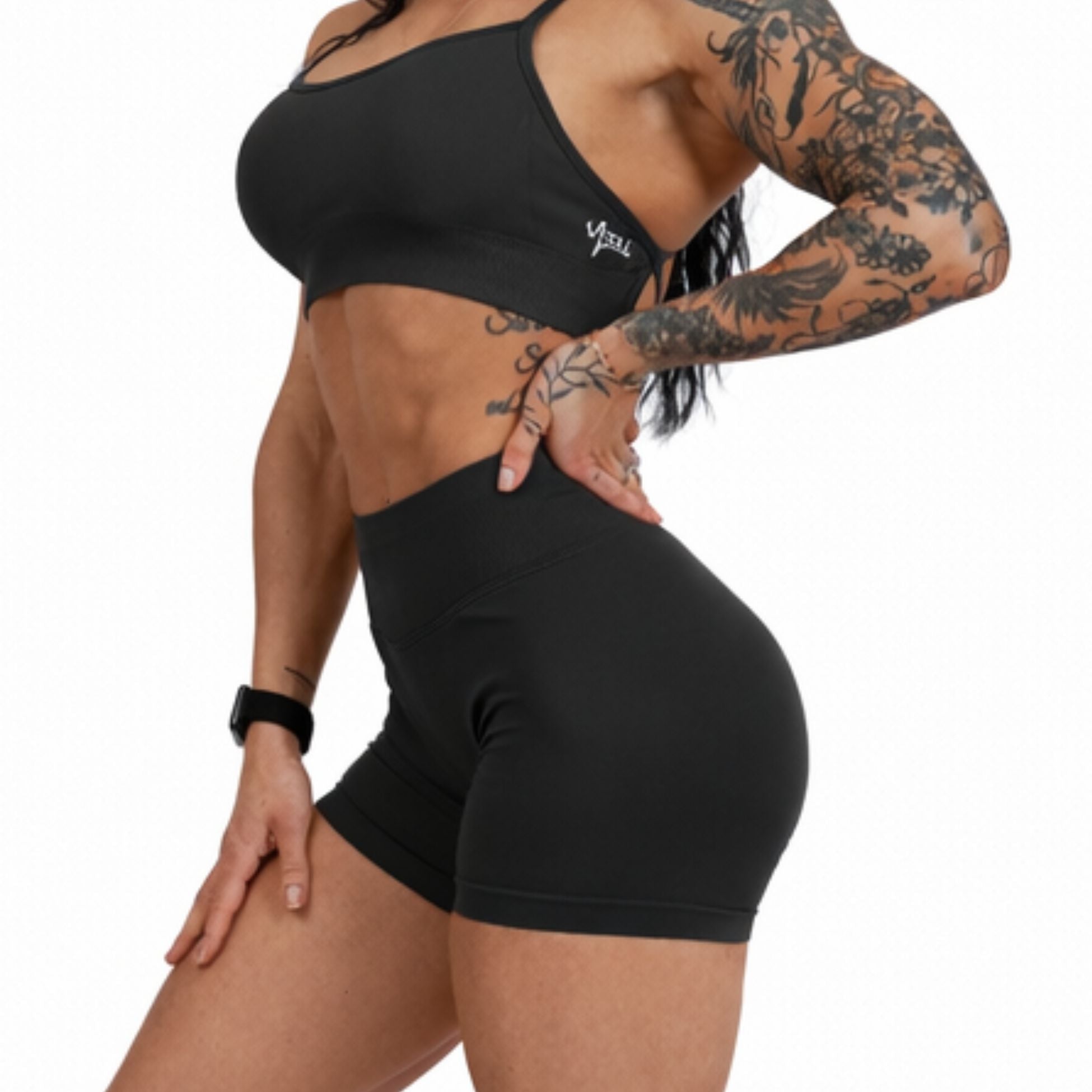 Virtue Adjustable Bra - Dark Gray - VITAL APPAREL