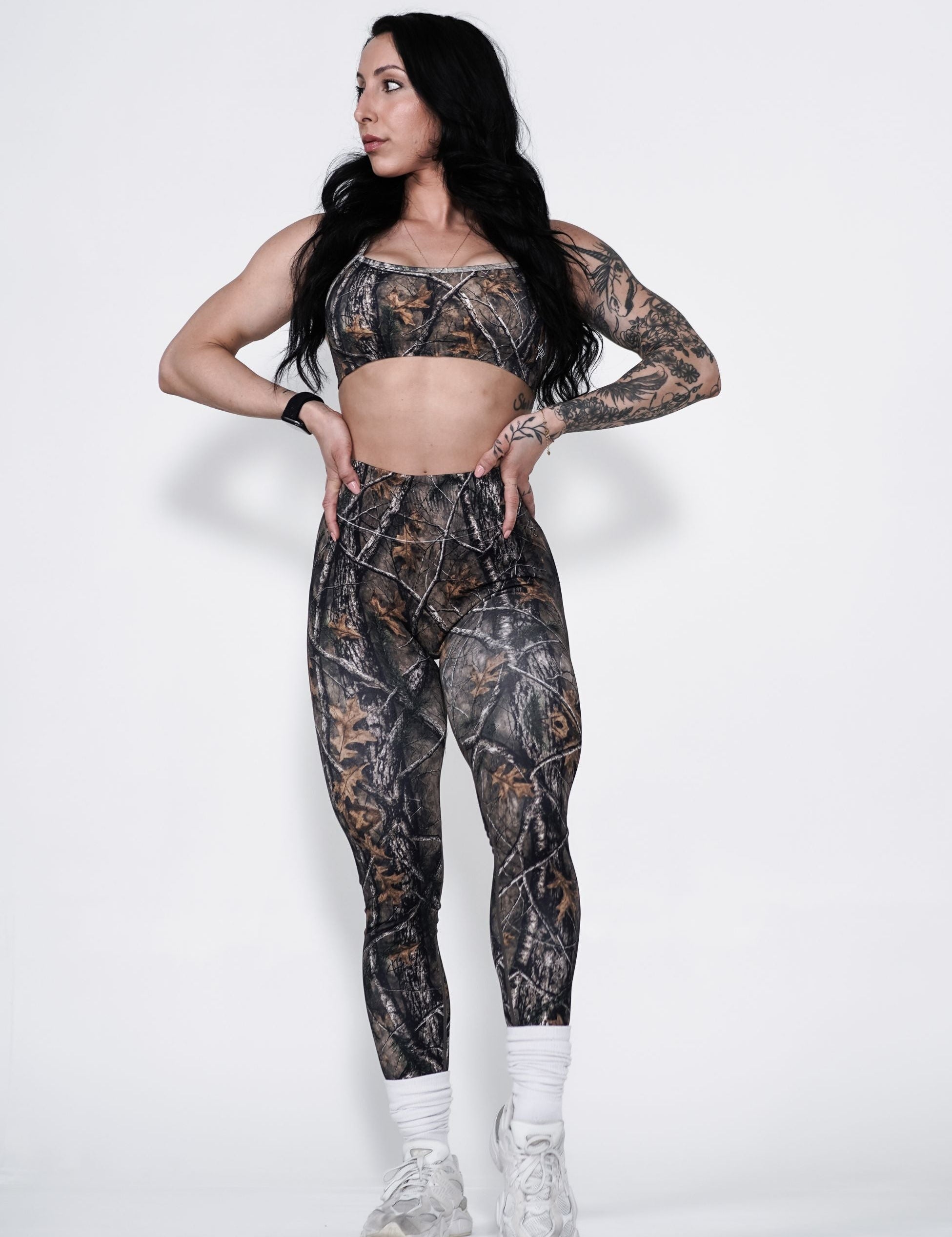 Virtue Adjustable Bra - Forest Camo - VITAL APPAREL