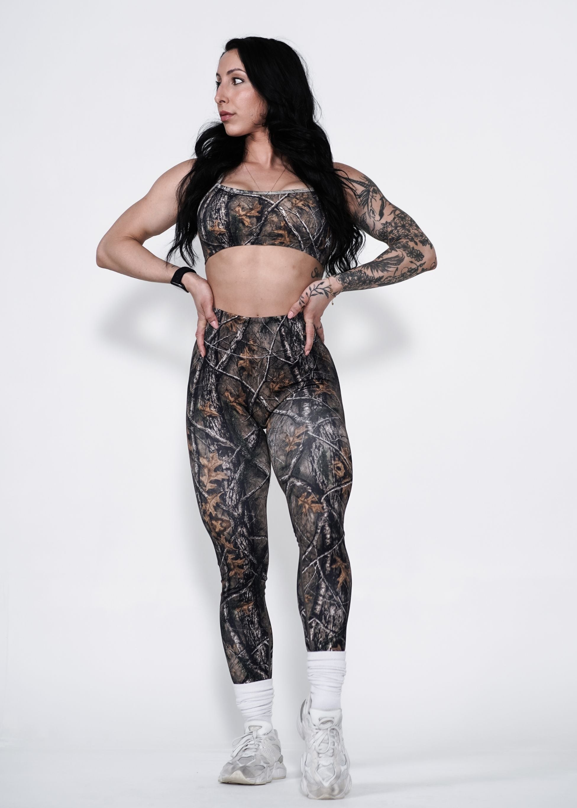 Virtue Adjustable Bra - Forest Camo - VITAL APPAREL