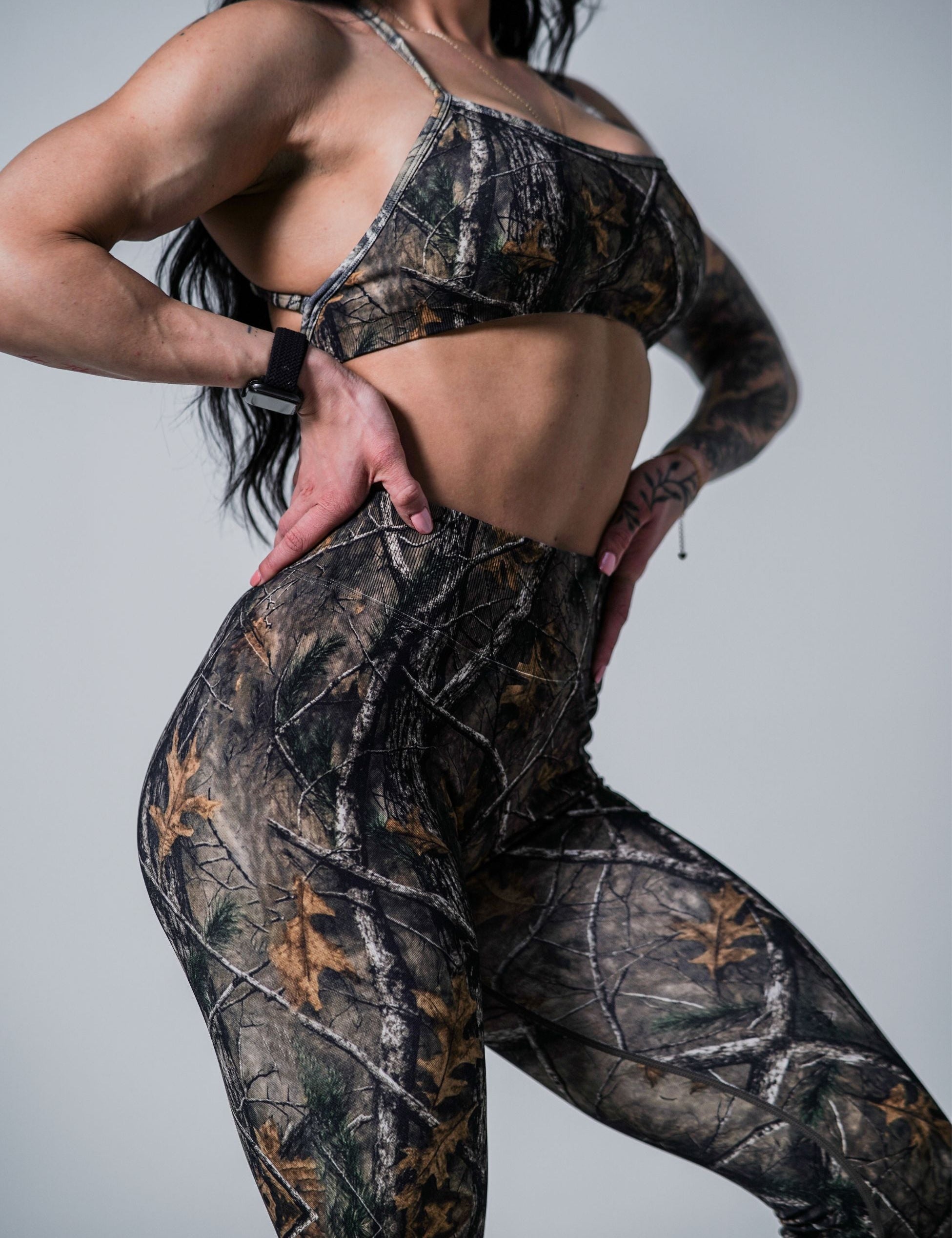 Virtue Adjustable Bra - Forest Camo - VITAL APPAREL