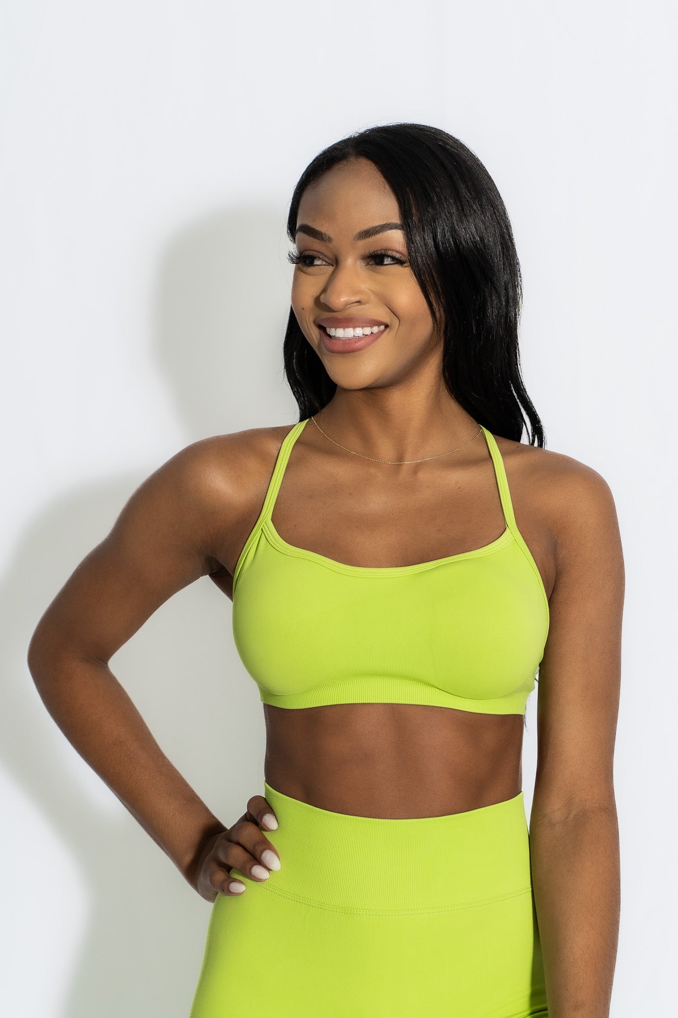 Virtue Adjustable Bra - Spring Green - VITAL APPAREL