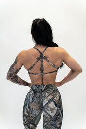 Virtue Adjustable Bra - Woodland Camo - VITAL APPAREL