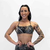 Virtue Adjustable Bra - Woodland Camo - VITAL APPAREL