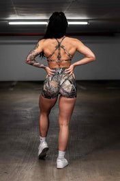 Virtue Adjustable Bra - Woodland Camo - VITAL APPAREL