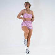 Virtue Adjustable Bra - Woodland Camo Pink - VITAL APPAREL