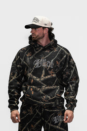 Relentless Oversized Heavyweight Hoodie - Training Dept Black Camo