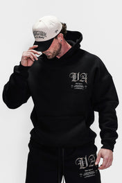 Relentless Oversized Heavyweight Hoodie - Black/VA Camo