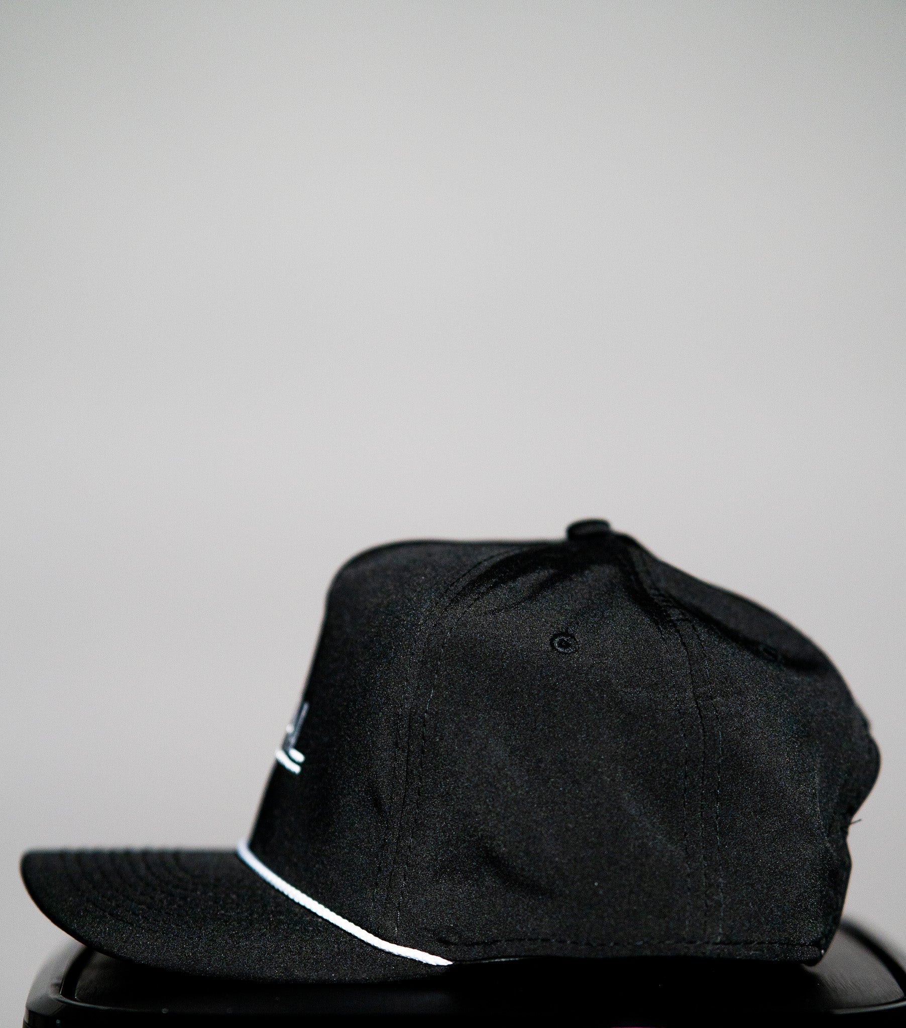 A Frame Snapback Hat - Black - VITAL APPAREL