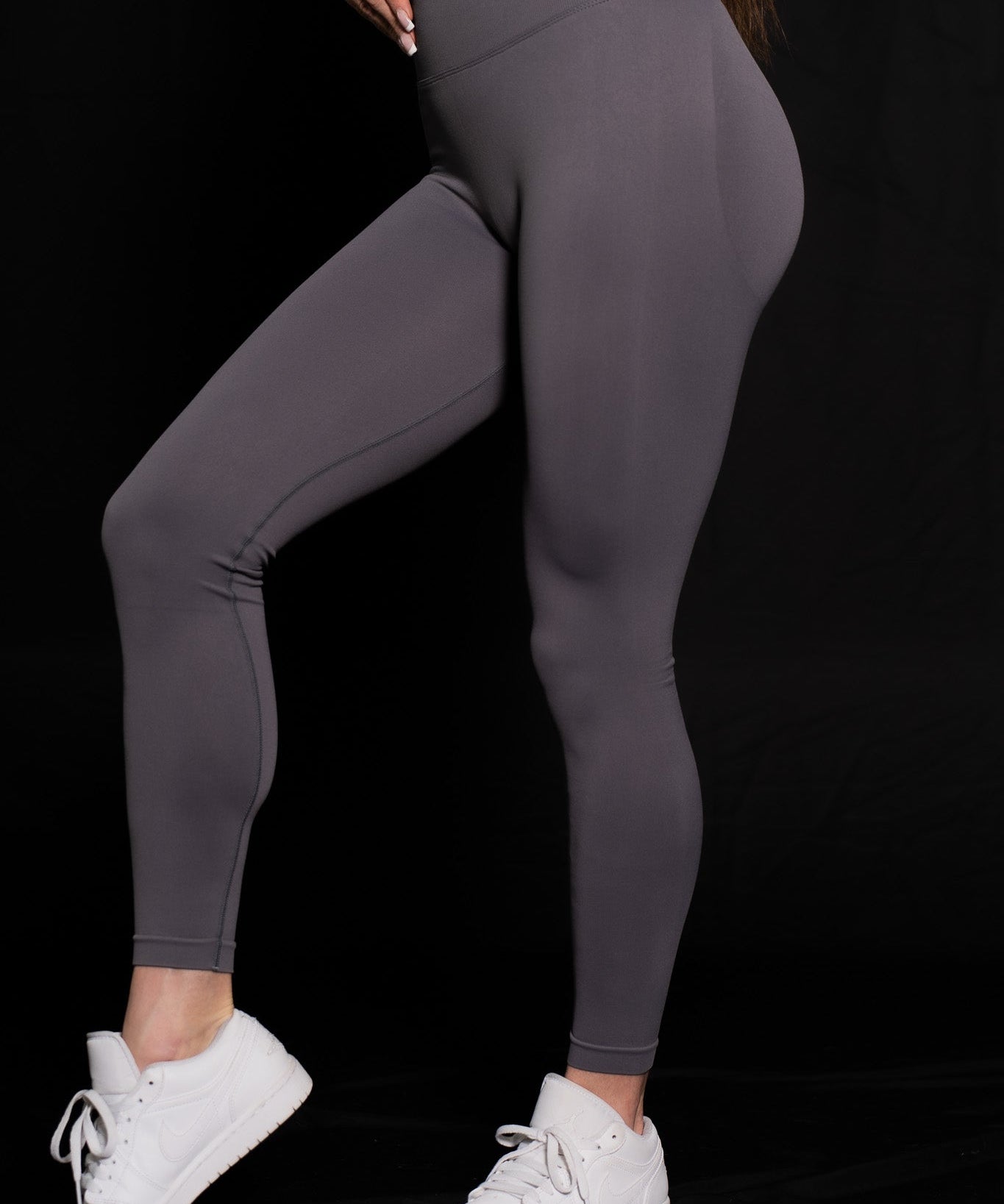 Pinnacle Scrunch Butt Legging - Dark Gray - VITAL APPAREL