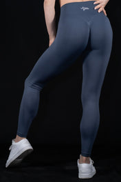 Pinnacle Scrunch Butt Legging - Steel Blue - VITAL APPAREL