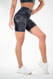 Plush V2 Biker Shorts 6" Black Marble, Galaxy Marble, Serpentine Marble - VITAL APPAREL