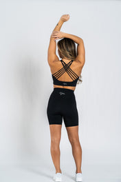 Refine 6" Biker Shorts - Black - VITAL APPAREL