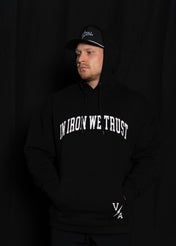 Relentless Oversized Heavy Weight Hoodie- IIWT Black - VITAL APPAREL