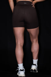 Resilient Biker Shorts 6" - Espresso - VITAL APPAREL