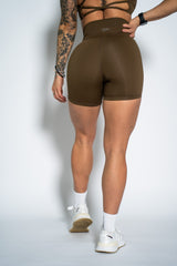Resilient Biker Shorts 6" - Space Blue, Sage, Rust, Basil, Cool Gray.