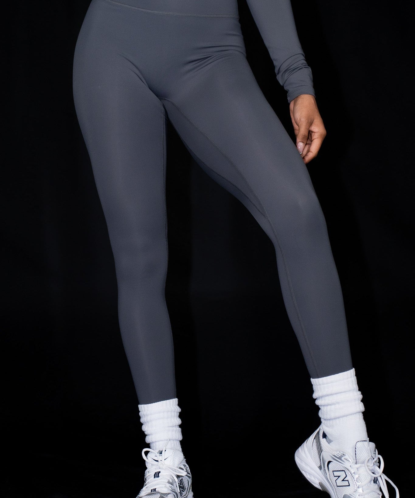 Resilient Legging - Graphite - VITAL APPAREL