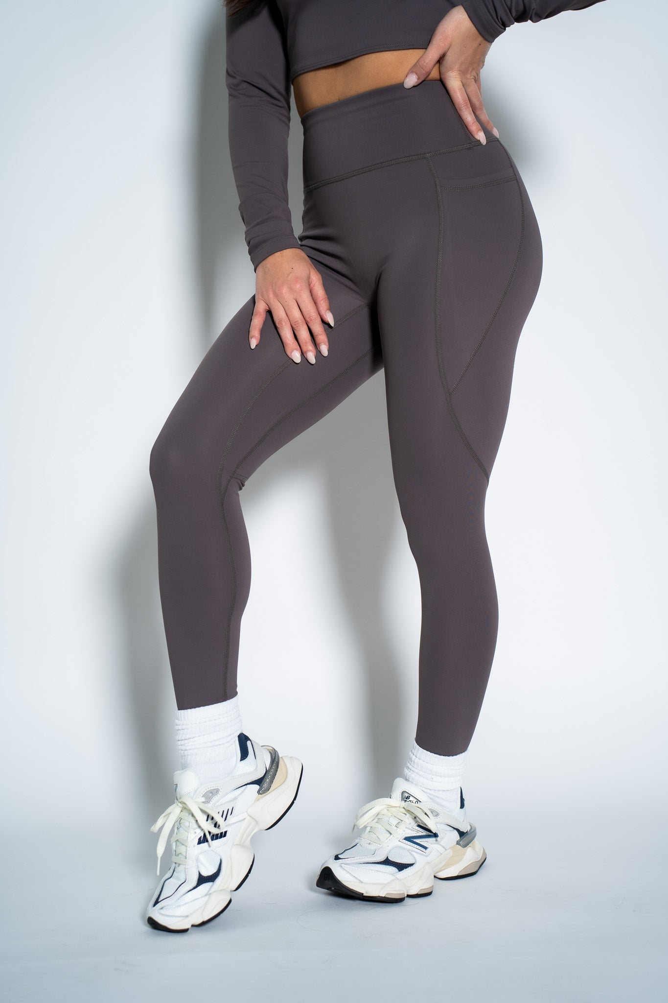 Resilient High Waist Workout Pocket Leggings - Vital Apparel – VITAL APPAREL