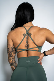 Resilient Power Bra - Space Blue, Sage, Rust, Basil, Cool Gray. - VITAL APPAREL