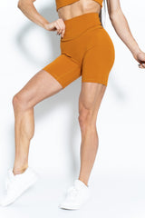 Resilient Biker Shorts 6" - Indigo, Army Green, Chestnut, Pumpkin Spice, Rosewood, Ash.